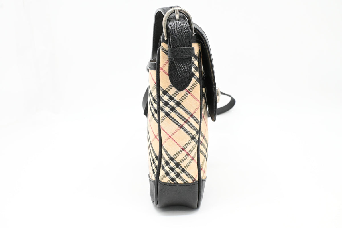 Burberry Crossbody in Check Canvas