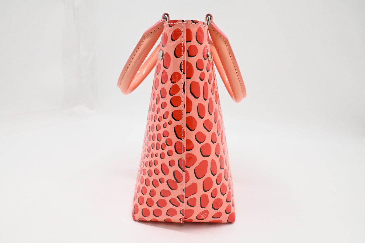Louis Vuitton Open Tote in Sugar Poppy Pink Jungle Dots Vernis