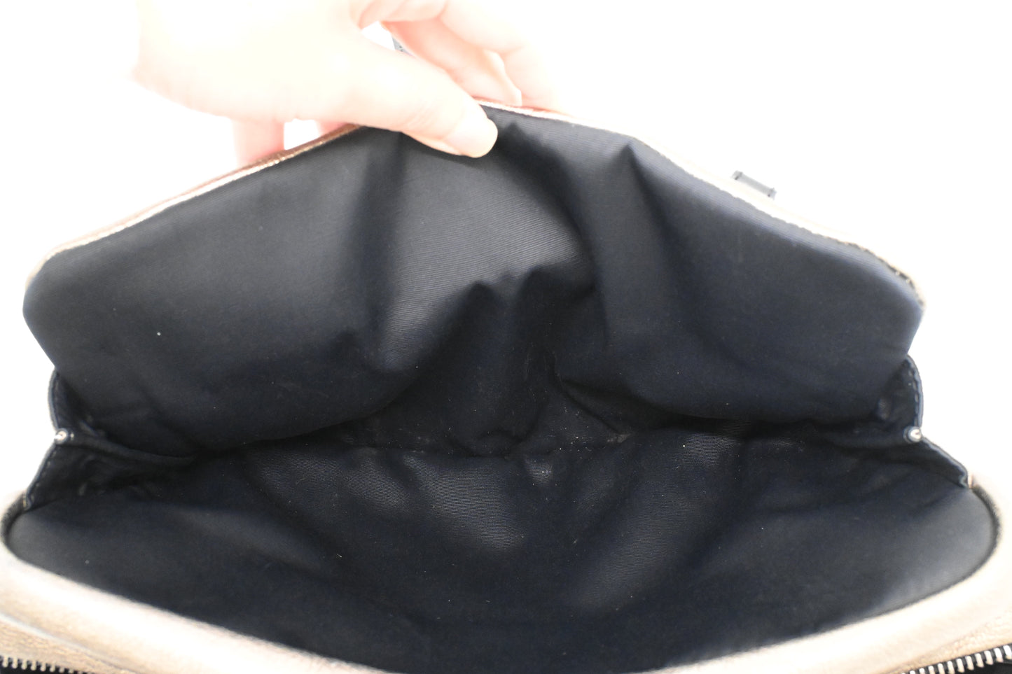 Loewe Lora in Pewter Leather