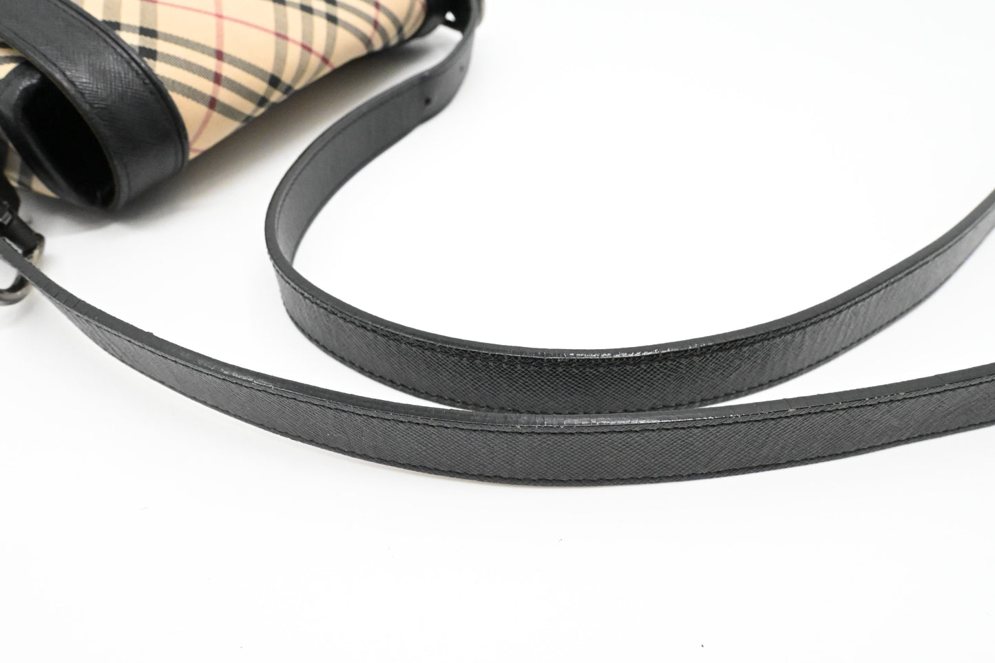Burberry Crossbody in Check Canvas