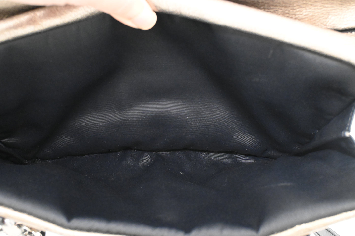 Loewe Lora in Pewter Leather