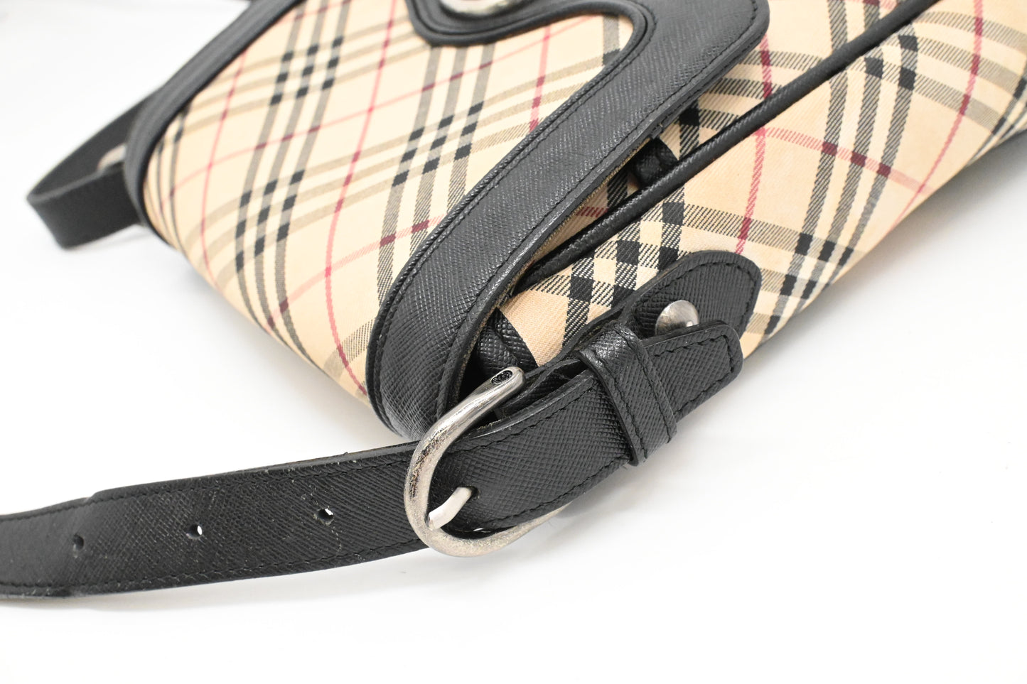 Burberry Crossbody in Check Canvas