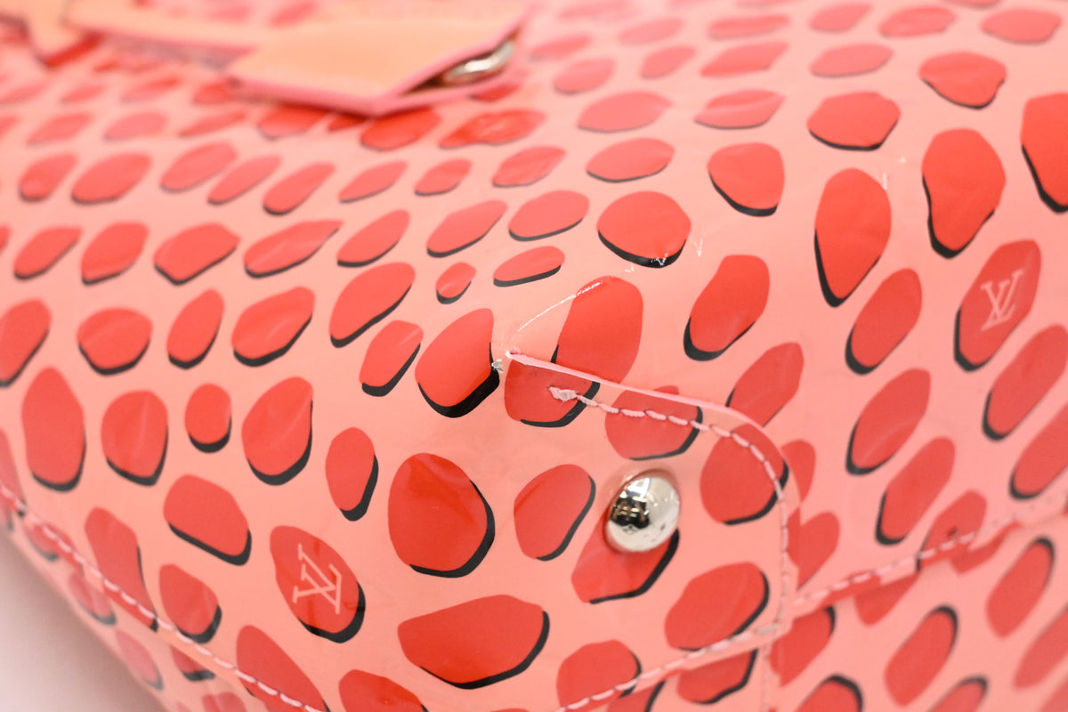 Louis Vuitton Open Tote in Sugar Poppy Pink Jungle Dots Vernis