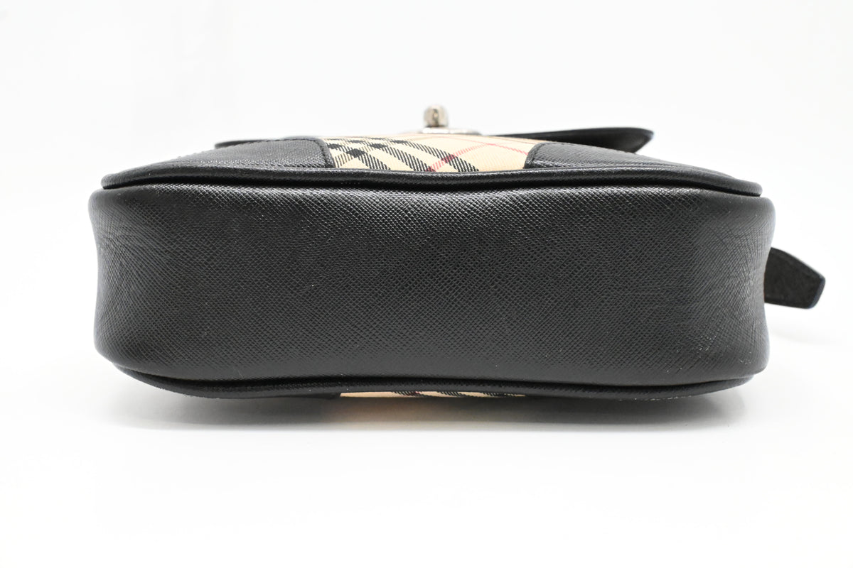 Burberry Crossbody in Check Canvas