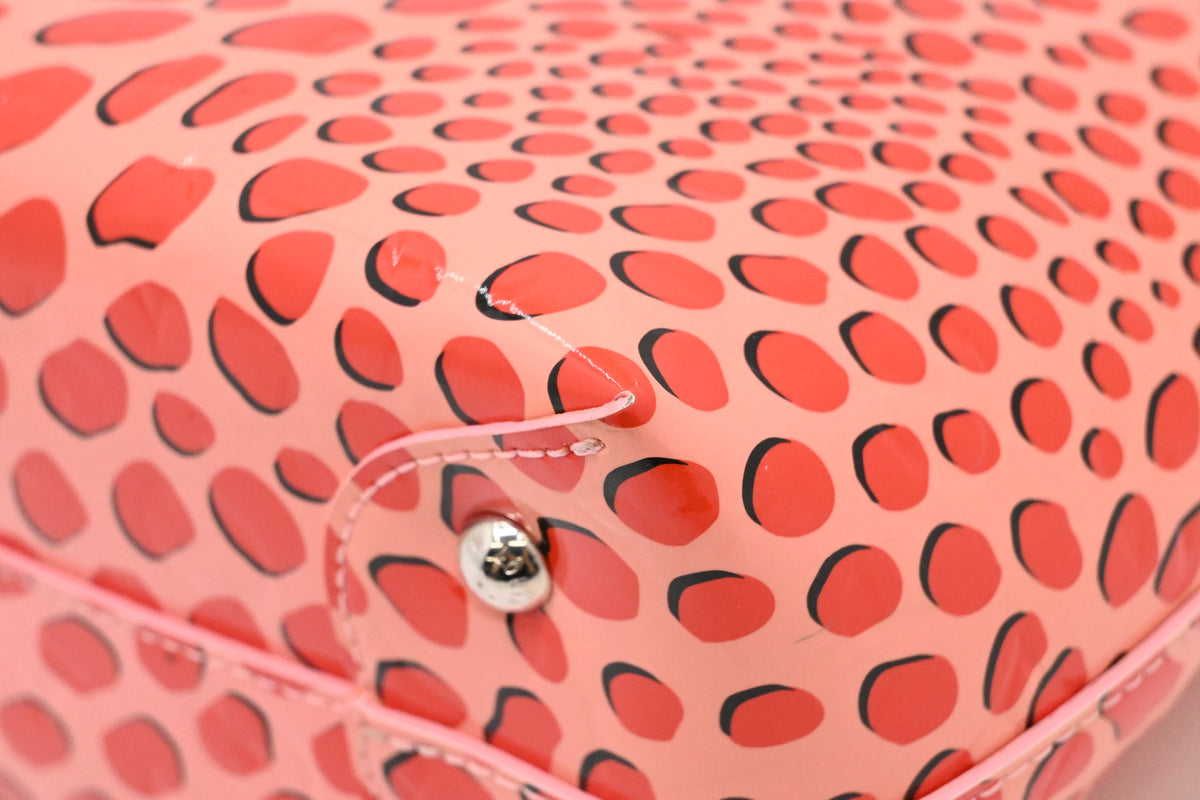 Louis Vuitton Open Tote in Sugar Poppy Pink Jungle Dots Vernis