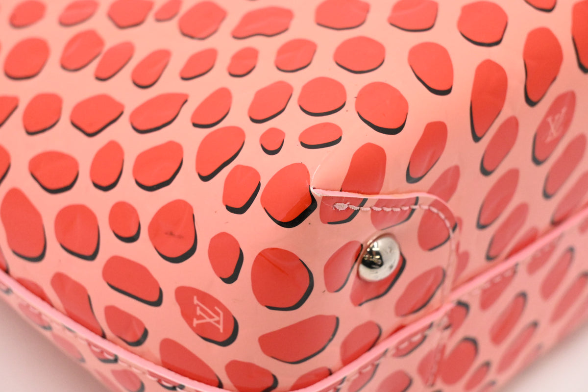 Louis Vuitton Open Tote in Sugar Poppy Pink Jungle Dots Vernis