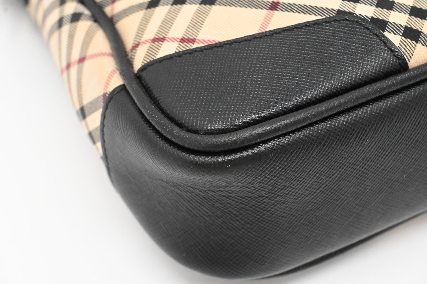 Burberry Crossbody in Check Canvas