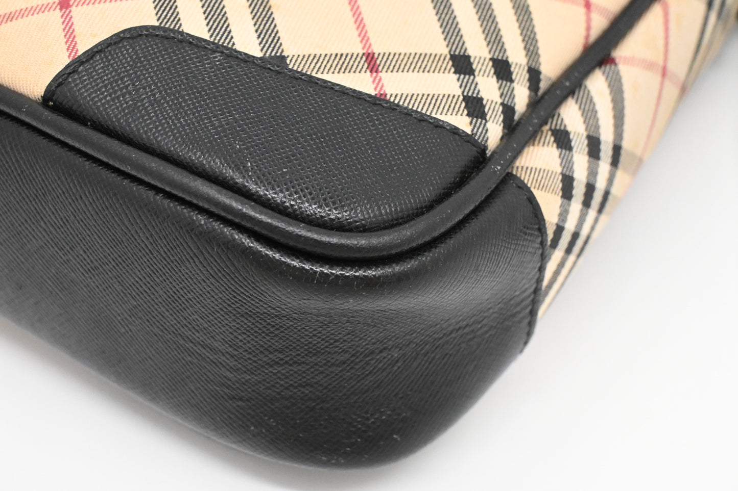 Burberry Crossbody in Check Canvas