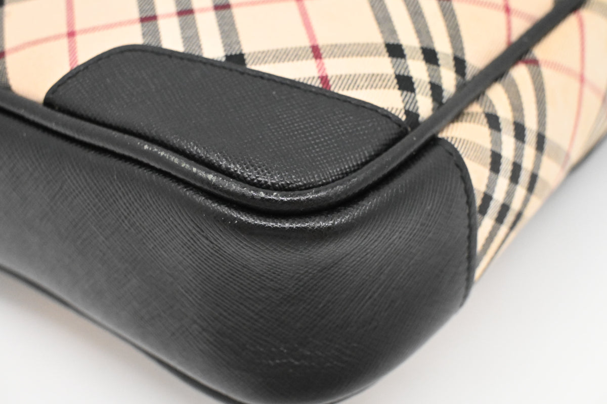 Burberry Crossbody in Check Canvas