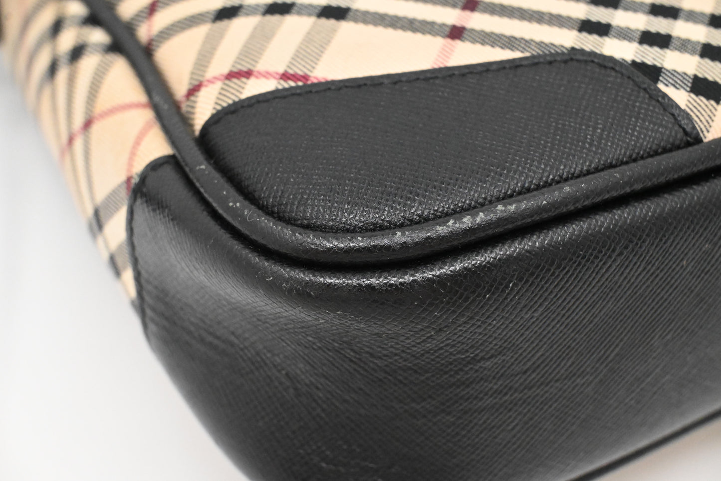 Burberry Crossbody in Check Canvas