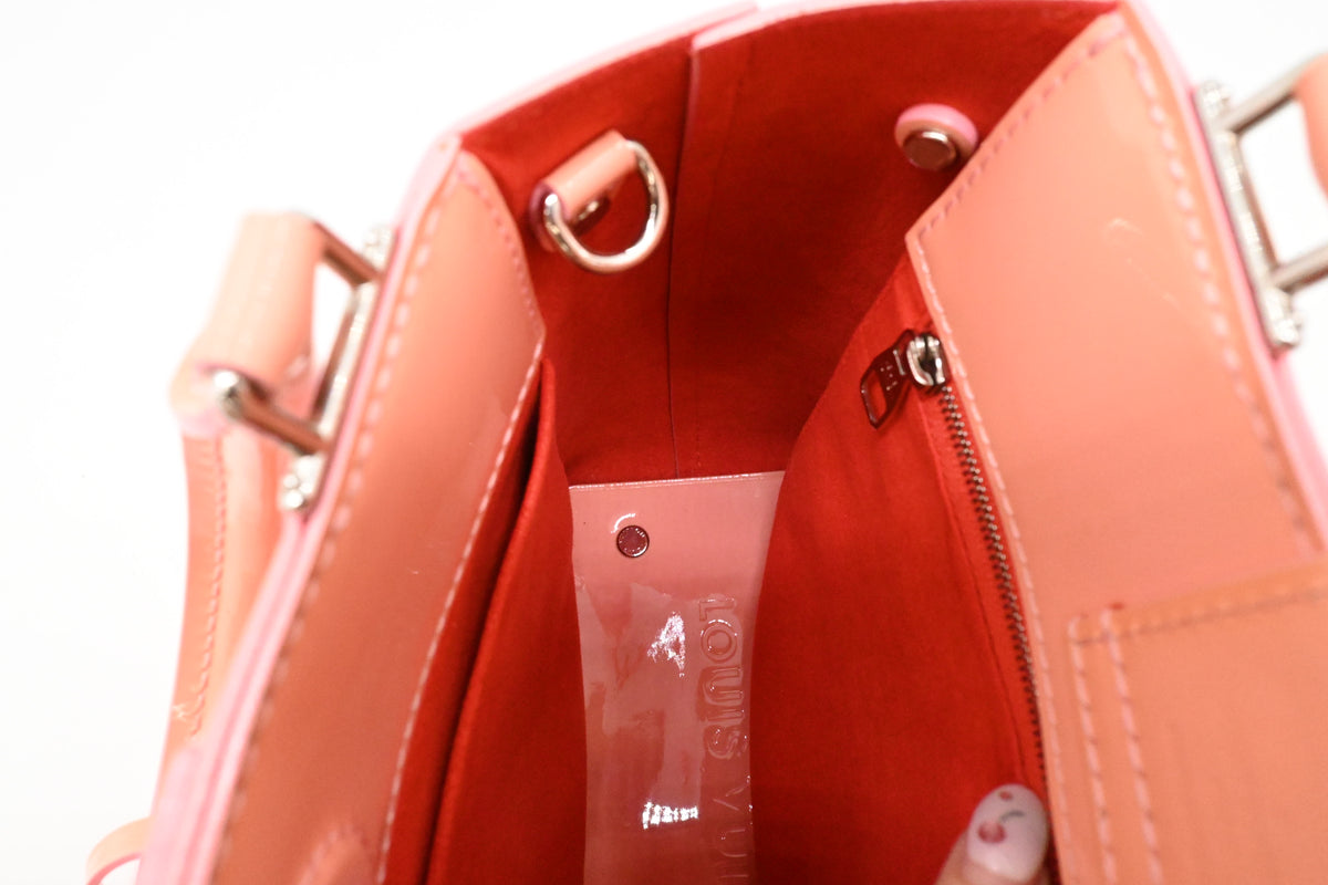 Louis Vuitton Open Tote in Sugar Poppy Pink Jungle Dots Vernis
