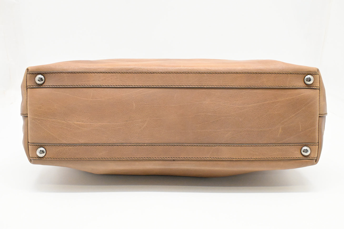 Prada Large Tote in Beige Leather