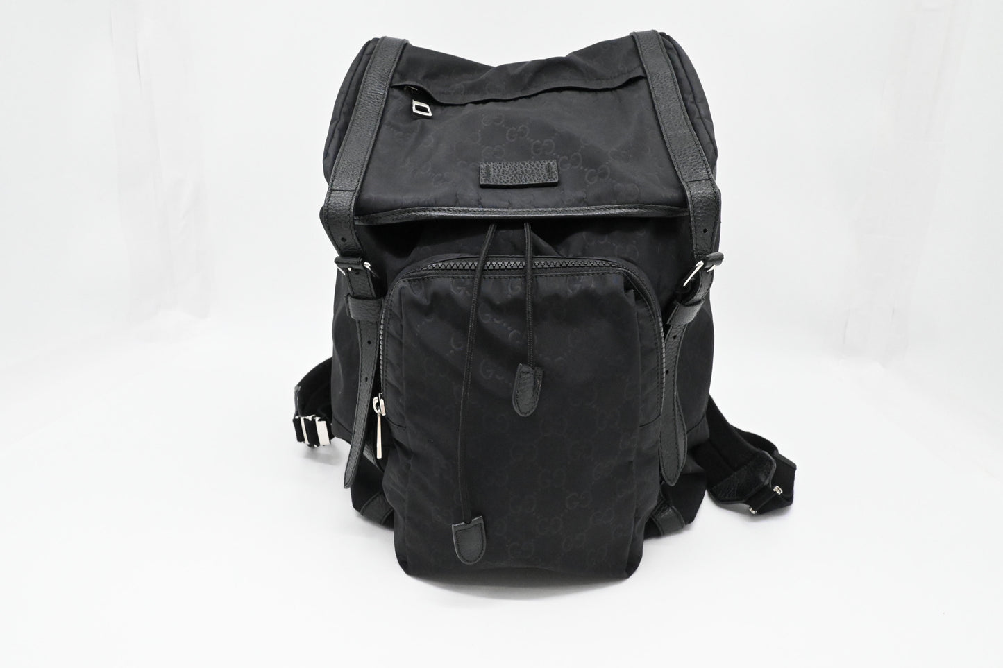 Gucci Backpack in Black Nylon