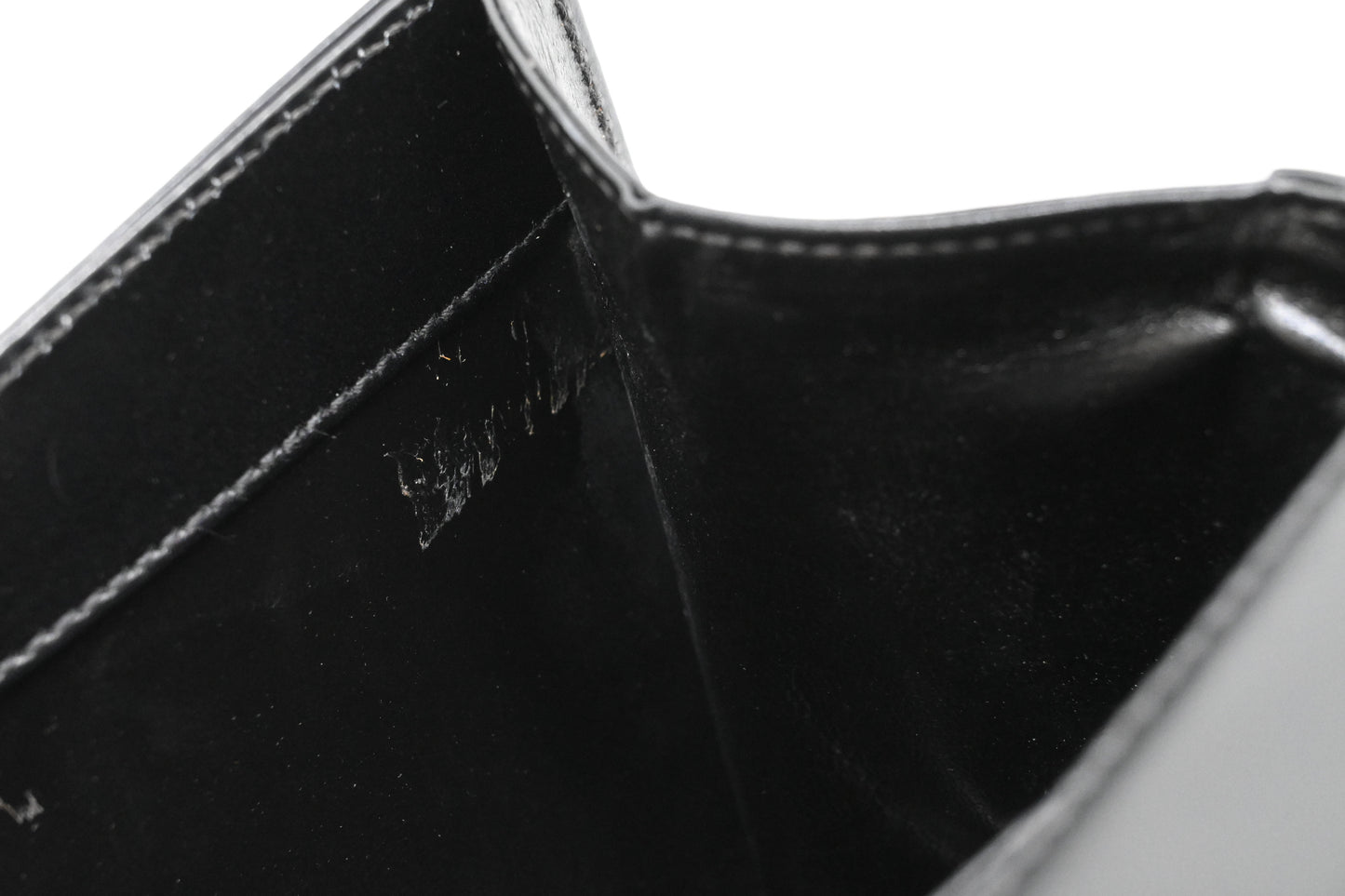 Ferragamo Gancini Handbag in Black Leather