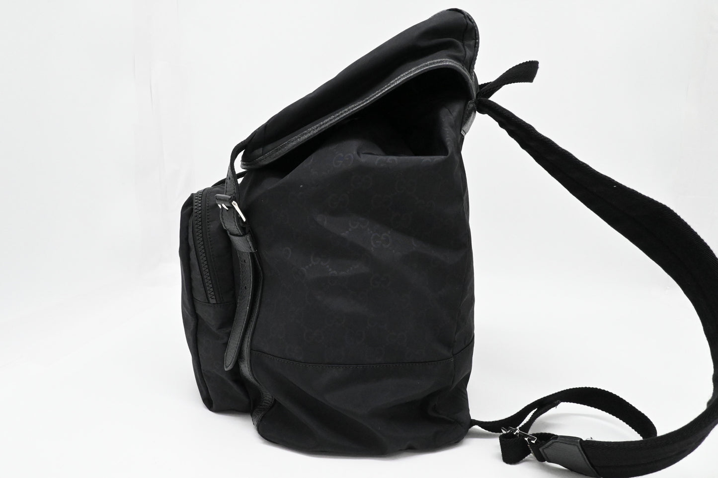 Gucci Backpack in Black Nylon