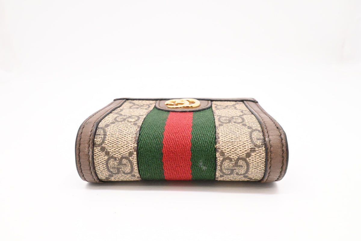 Gucci Sherry Line Wallet in GG Supreme Canvas
