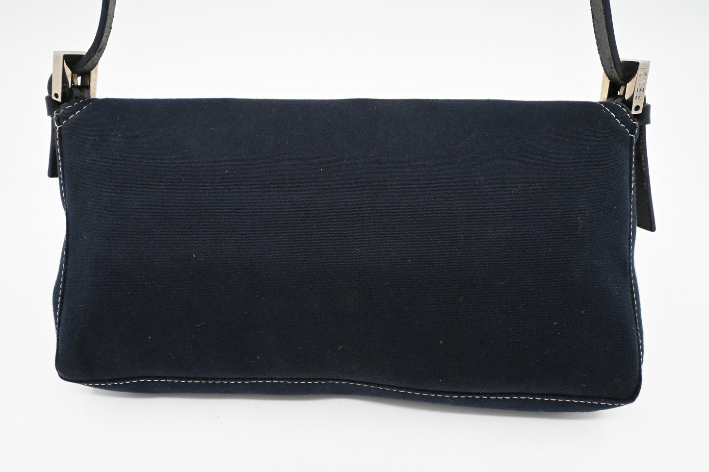Fendi Baguette in Dark Blue Canvas