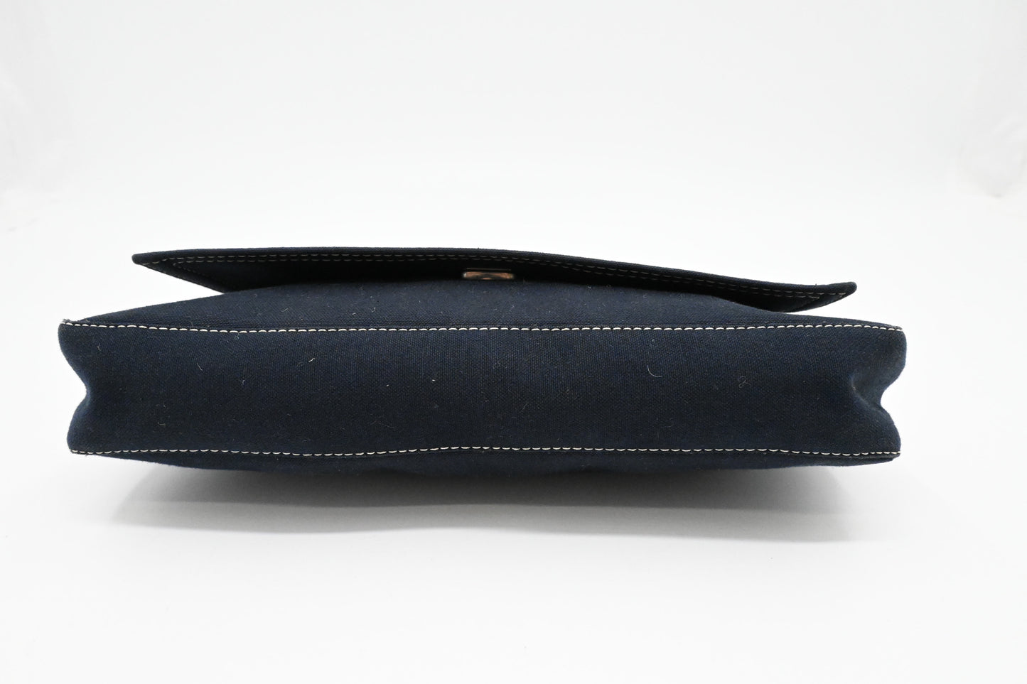 Fendi Baguette in Dark Blue Canvas