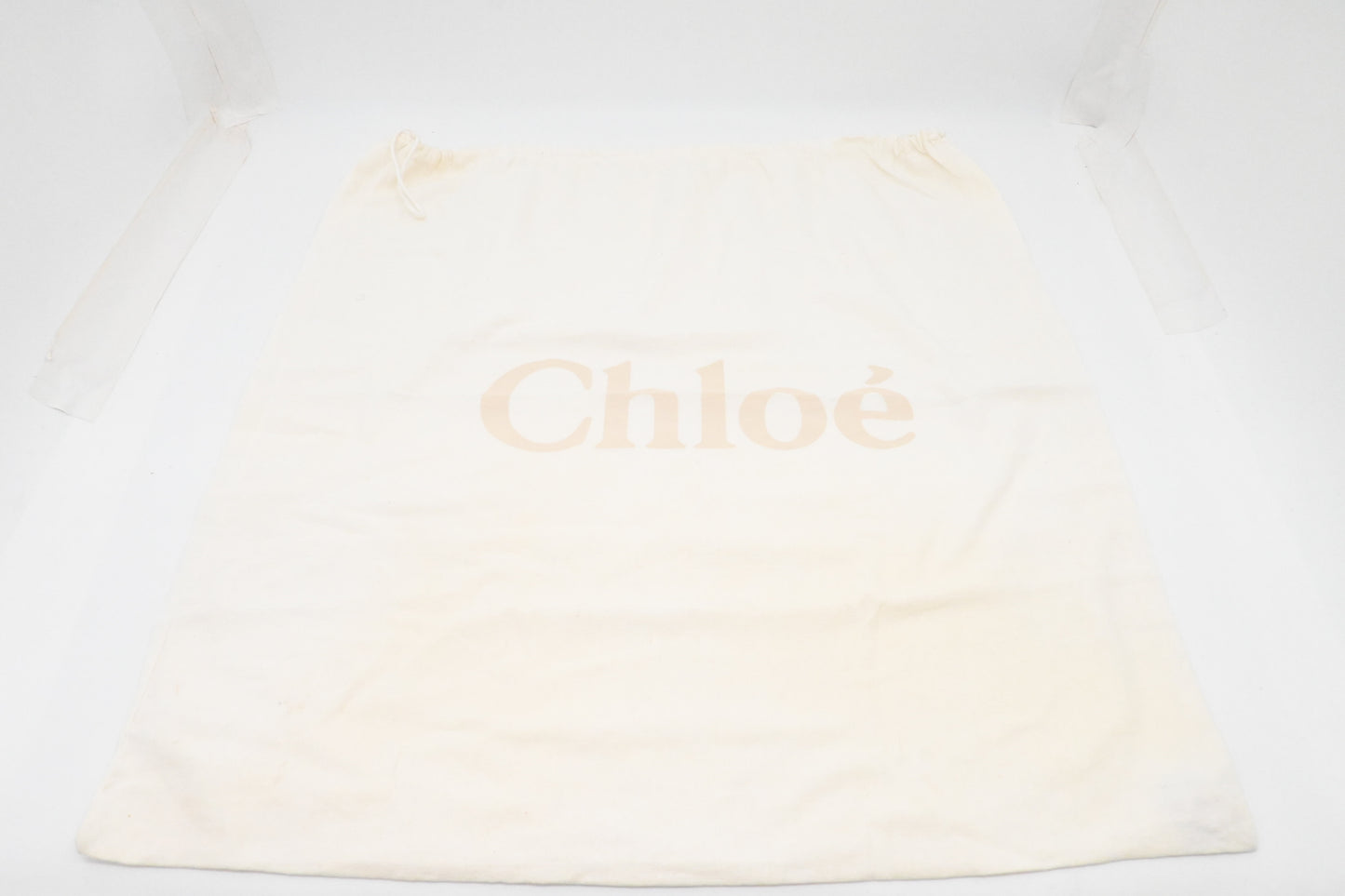 Chloe Alison Tote in Beige and Black Leather