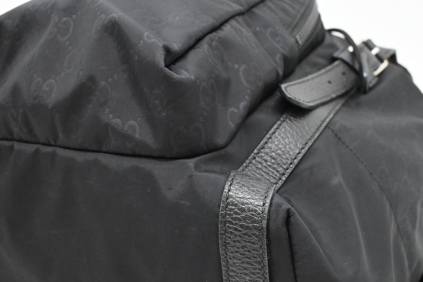 Gucci Backpack in Black Nylon