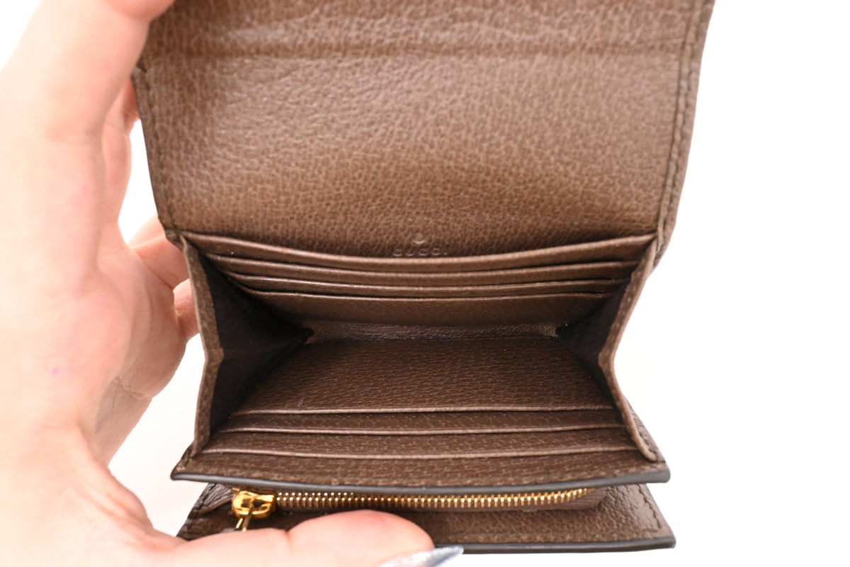Gucci Sherry Line Wallet in GG Supreme Canvas