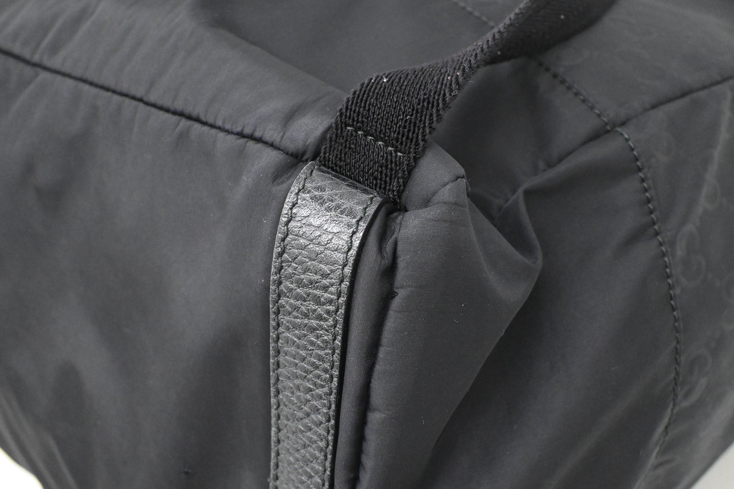 Gucci Backpack in Black Nylon