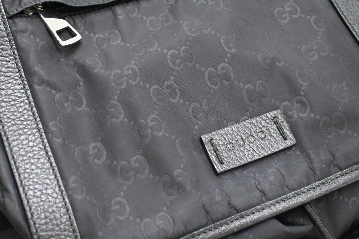 Gucci Backpack in Black Nylon