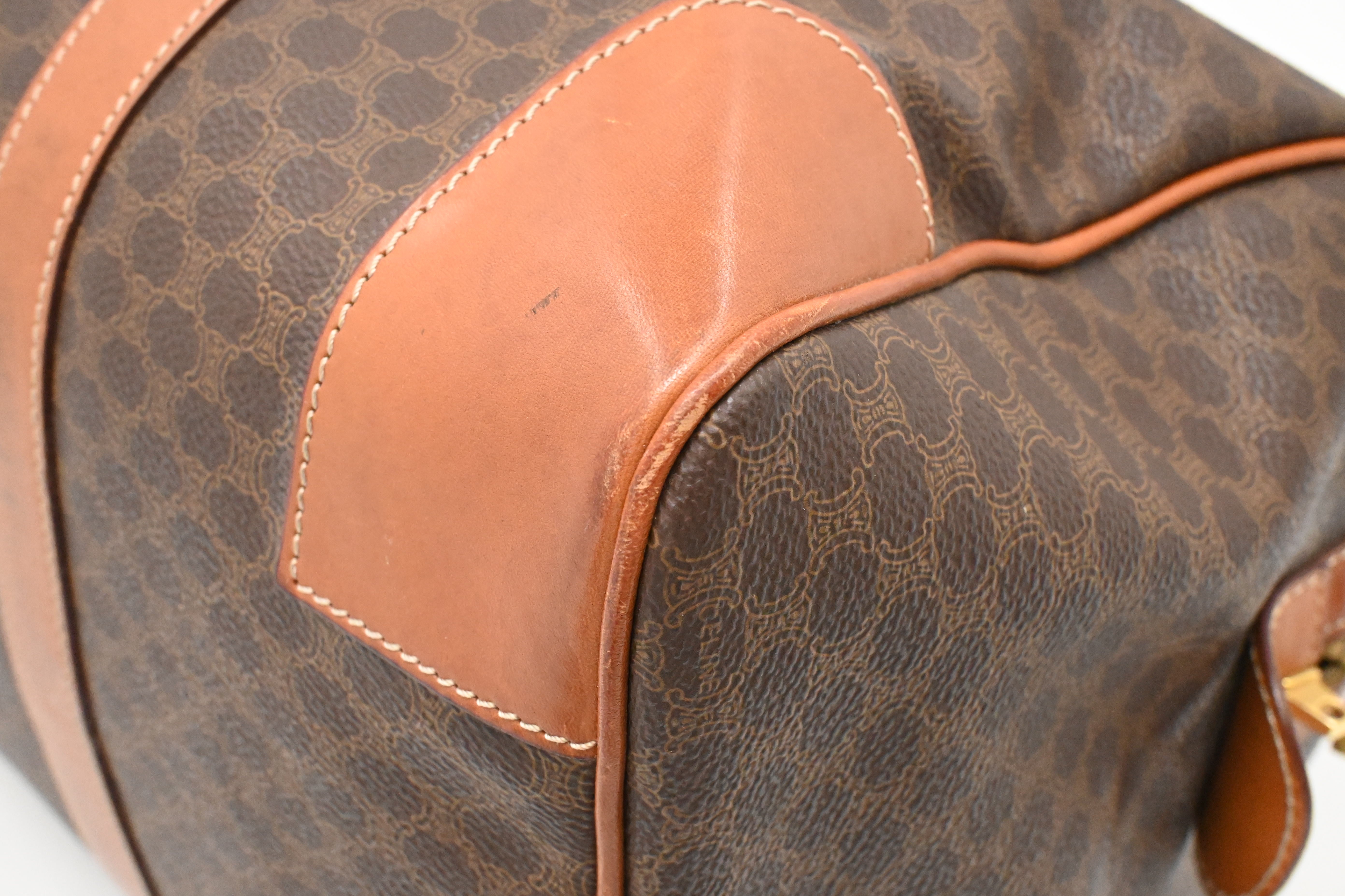 Celine Duffle Bag in Brown Macadam Canvas – Weekly Lux Drop