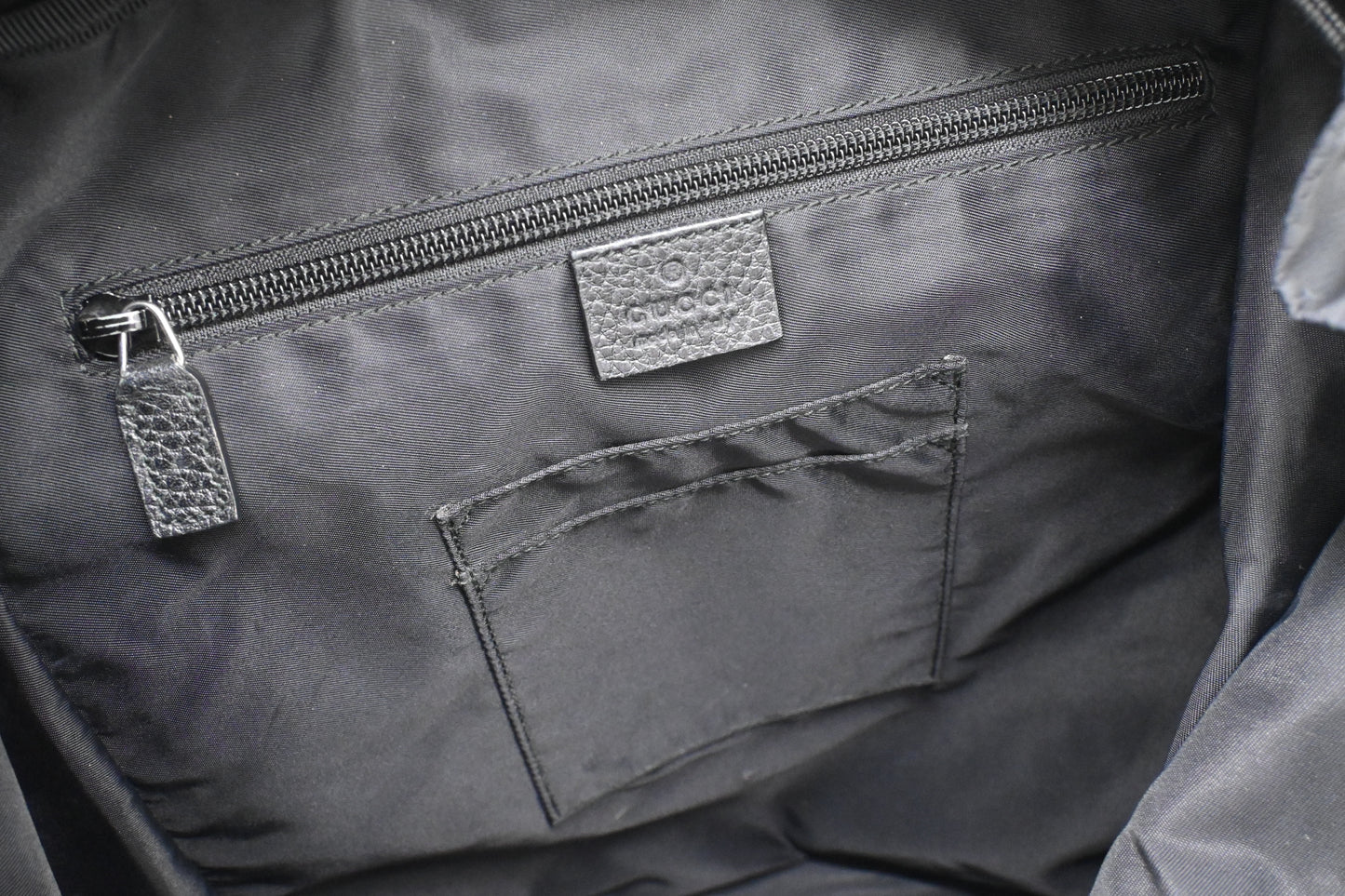Gucci Backpack in Black Nylon
