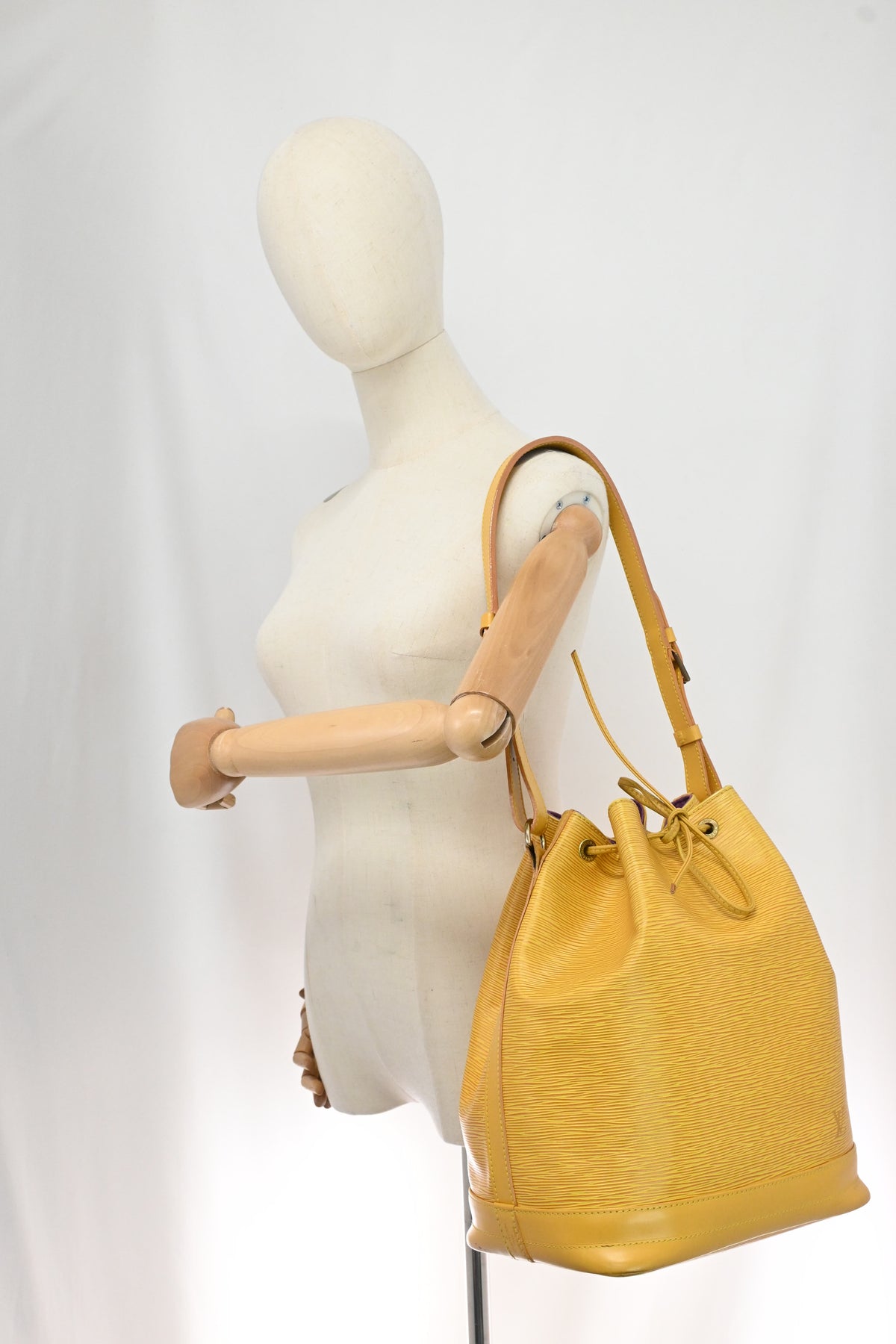 Louis Vuitton Noe in Yellow Epi Leather
