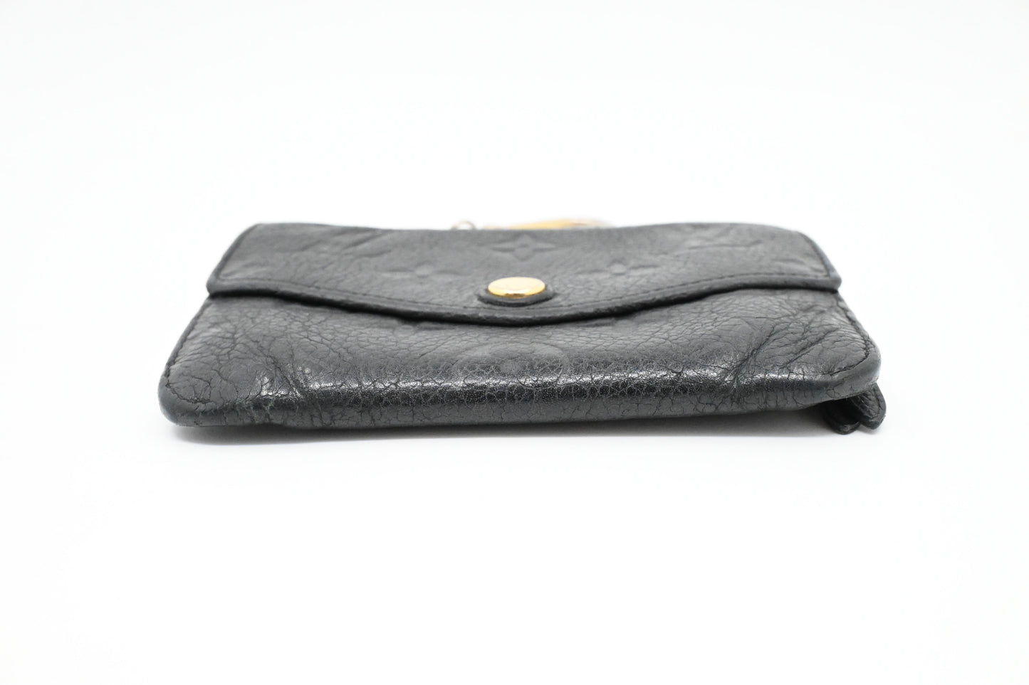 Louis Vuitton Pochette Cles in Navy Empreinte Leather