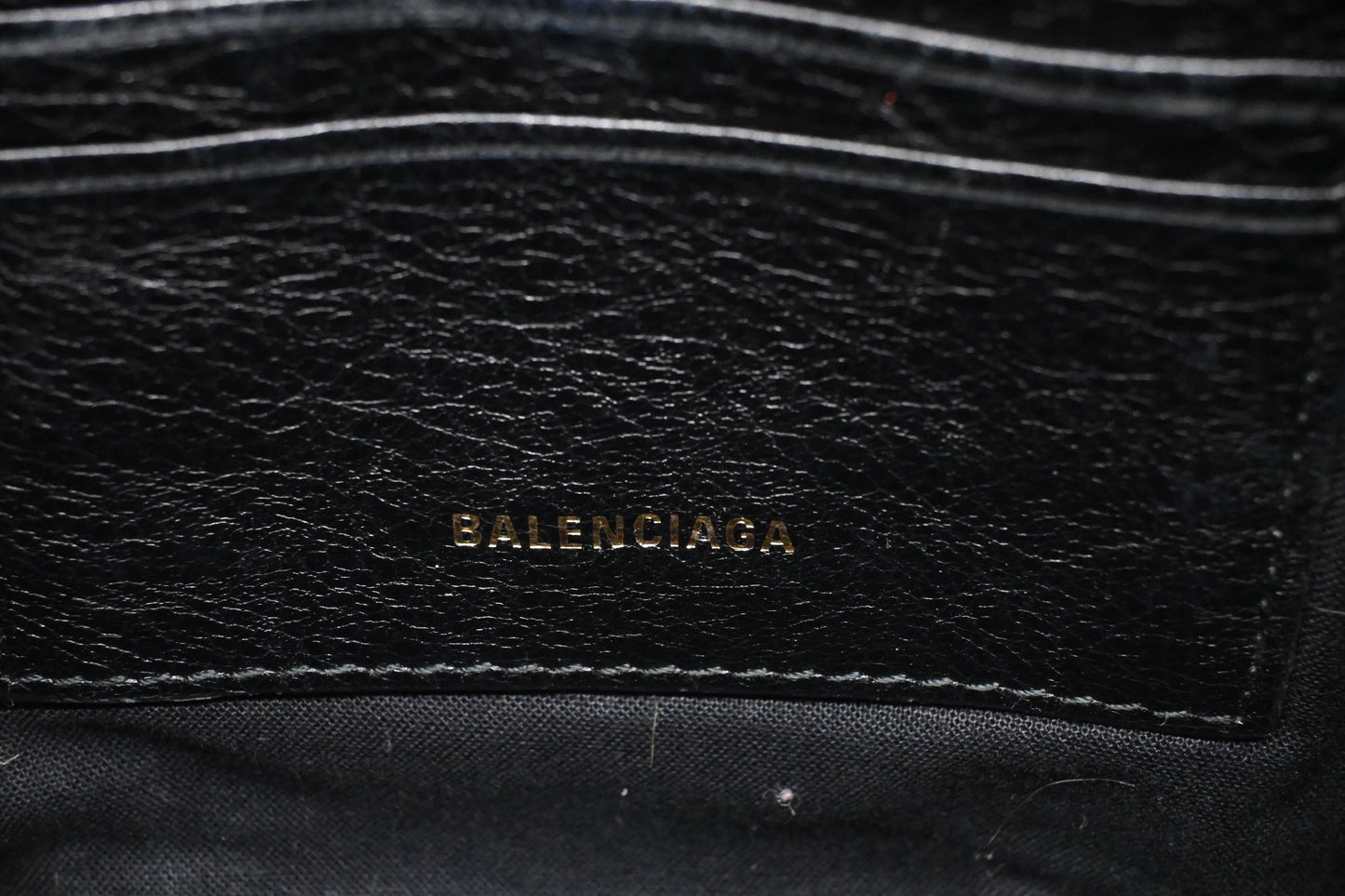 Balenciaga Bazar Shopper in Red Leather