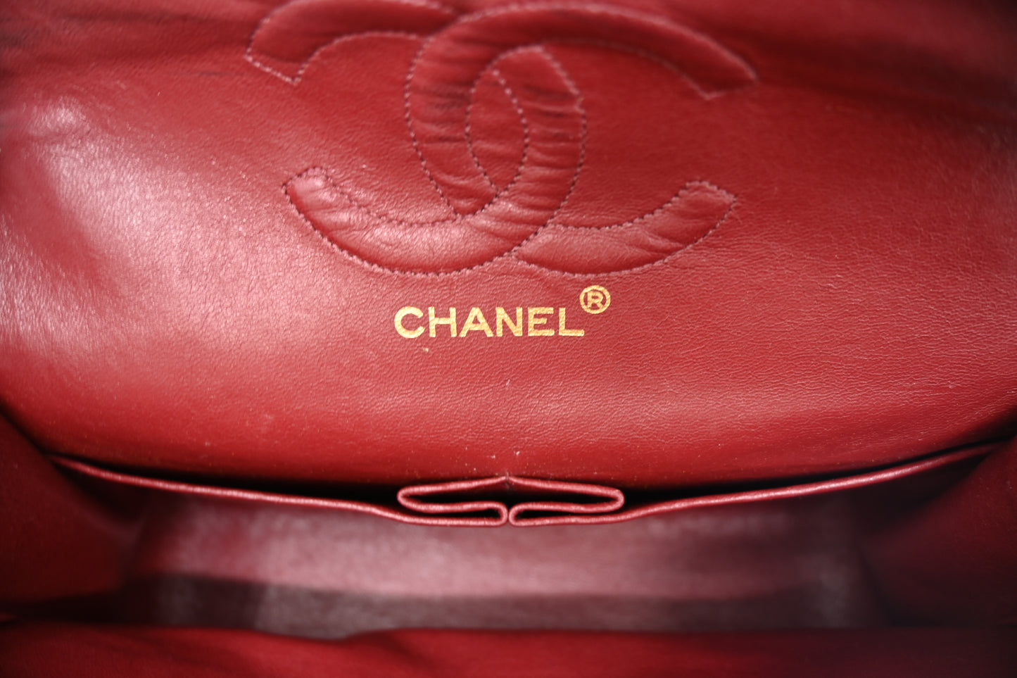 Chanel Medium Double Flap in Black Matelassé Leather