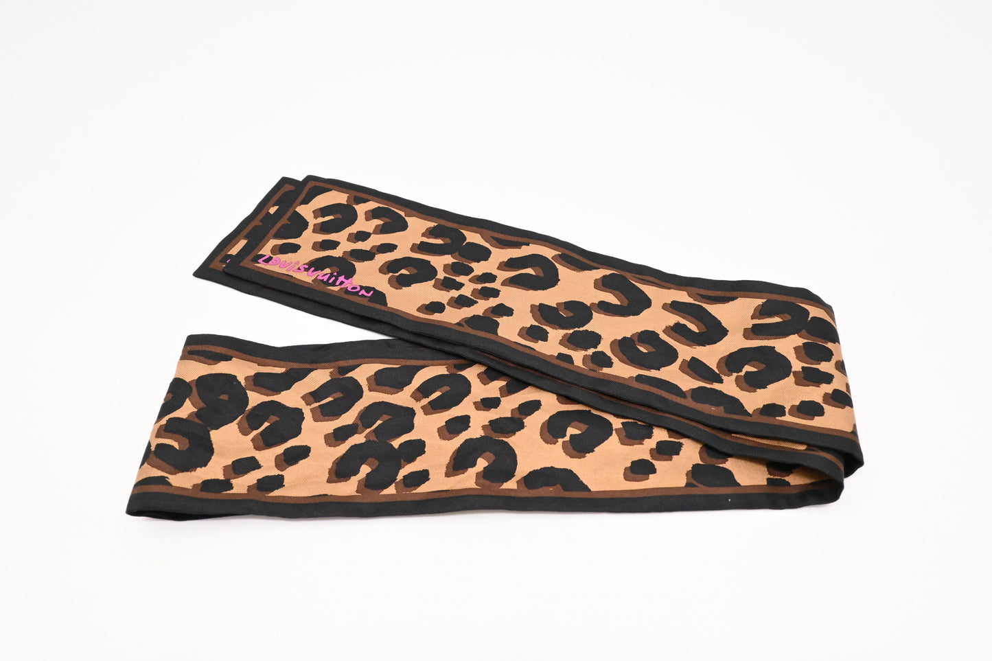 Louis Vuitton x Stephen Sprouse Leopard Bandeau in Silk