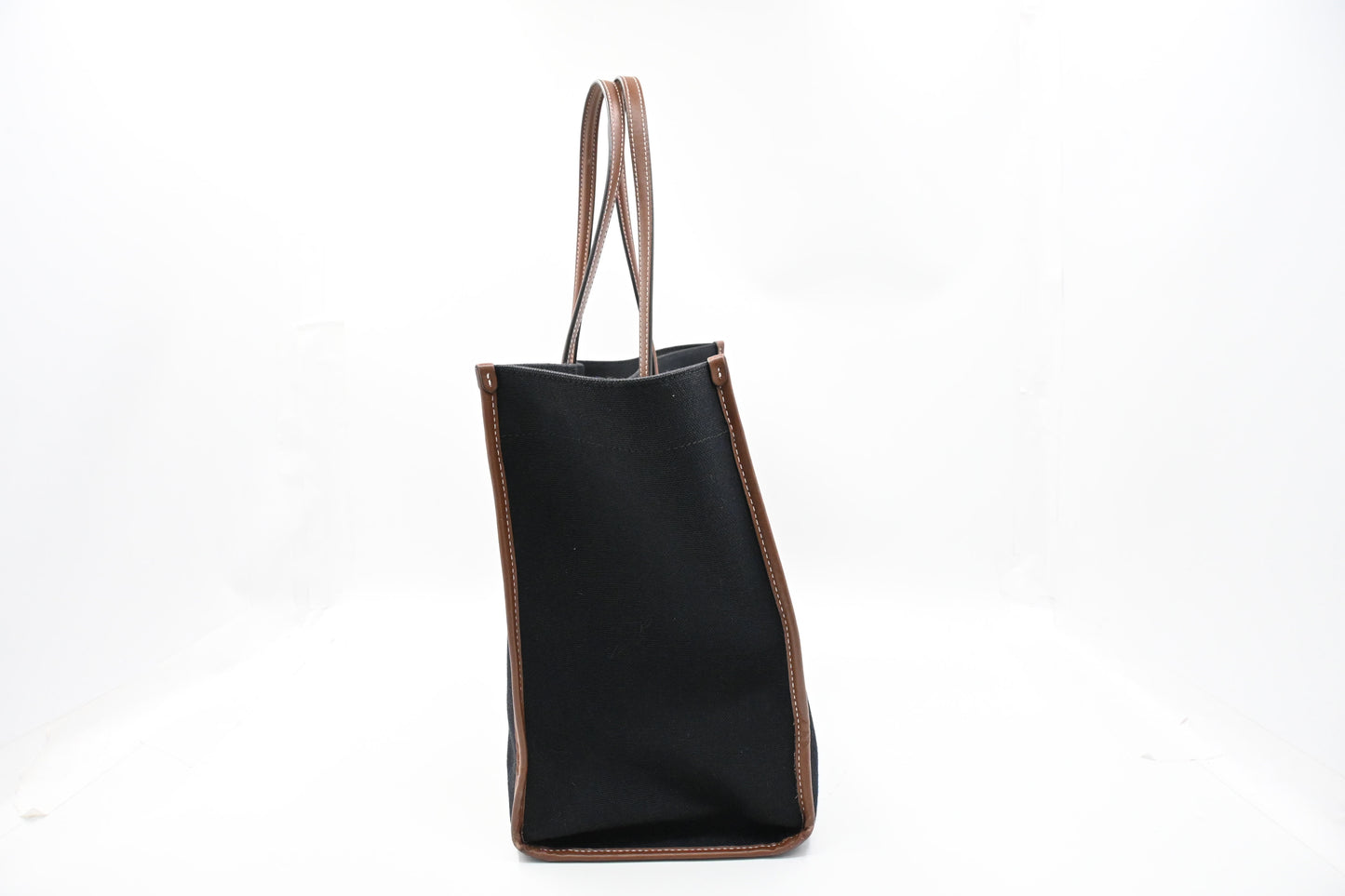 Burberry Tote in Dark Navy Blue Canvas