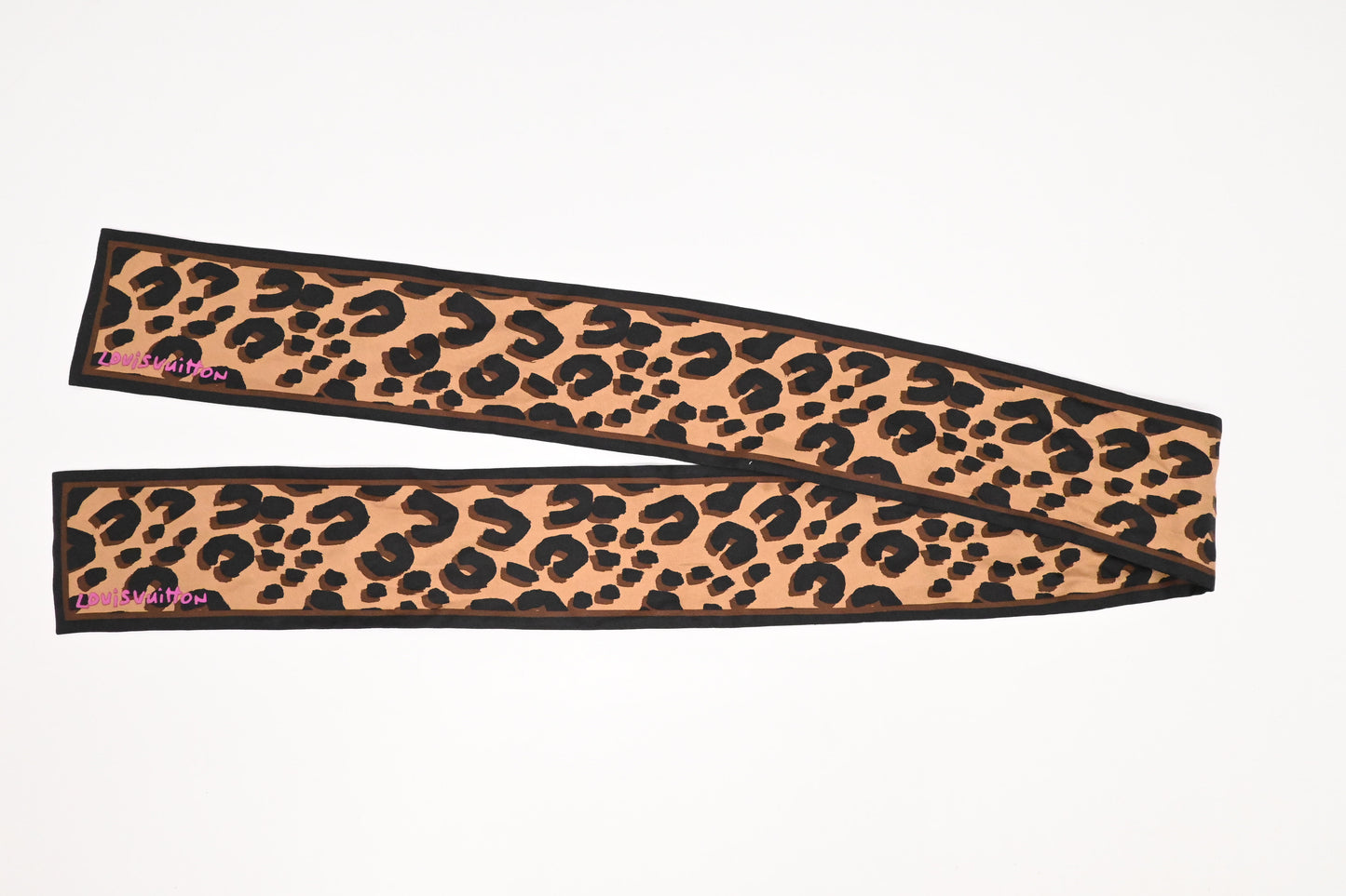 Louis Vuitton x Stephen Sprouse Leopard Bandeau in Silk