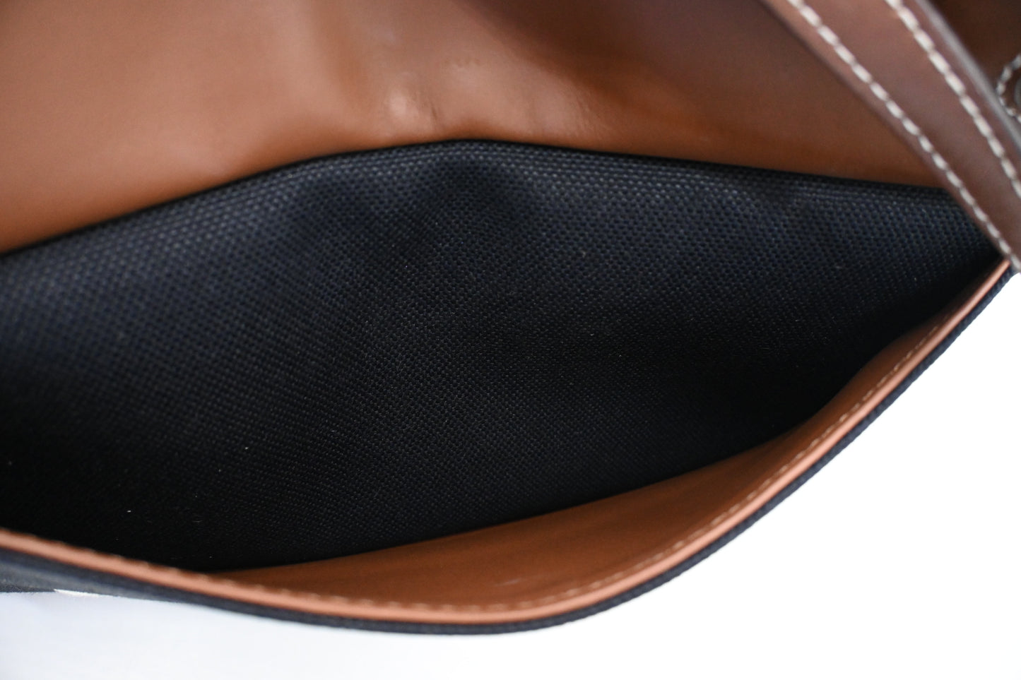 Burberry Tote in Dark Navy Blue Canvas