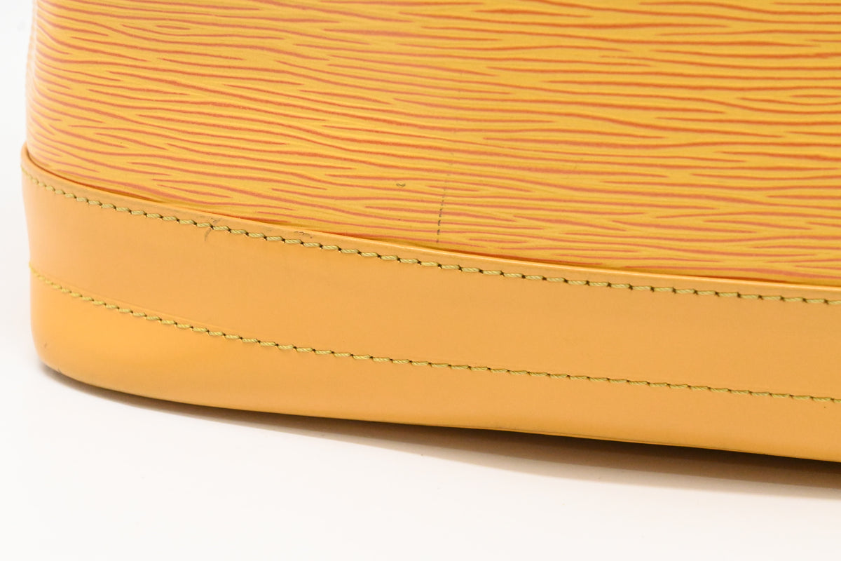 Louis Vuitton Noe in Yellow Epi Leather
