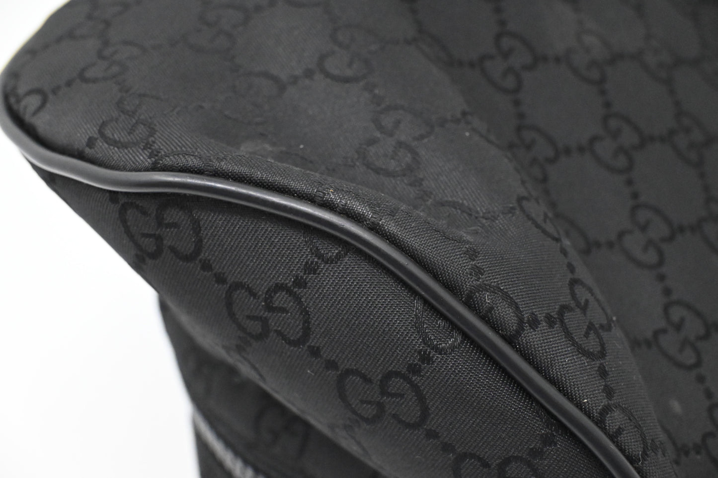 Gucci Waist Bag in Black GG Canvas