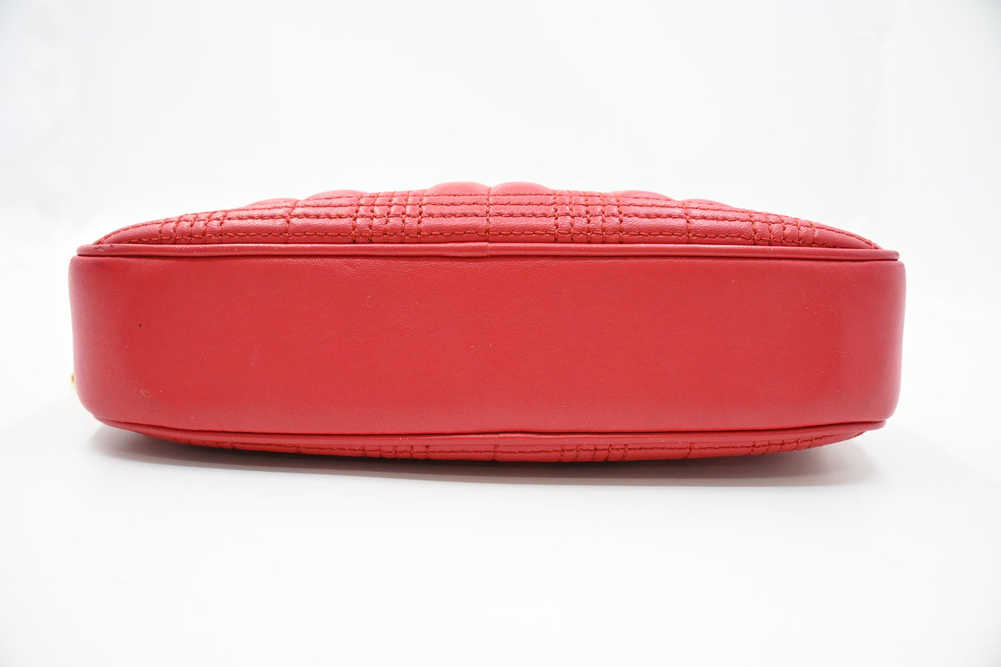 Burberry Lola Camera Bag in Red Leather