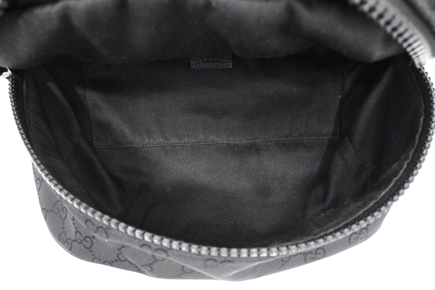 Gucci Waist Bag in Black GG Canvas