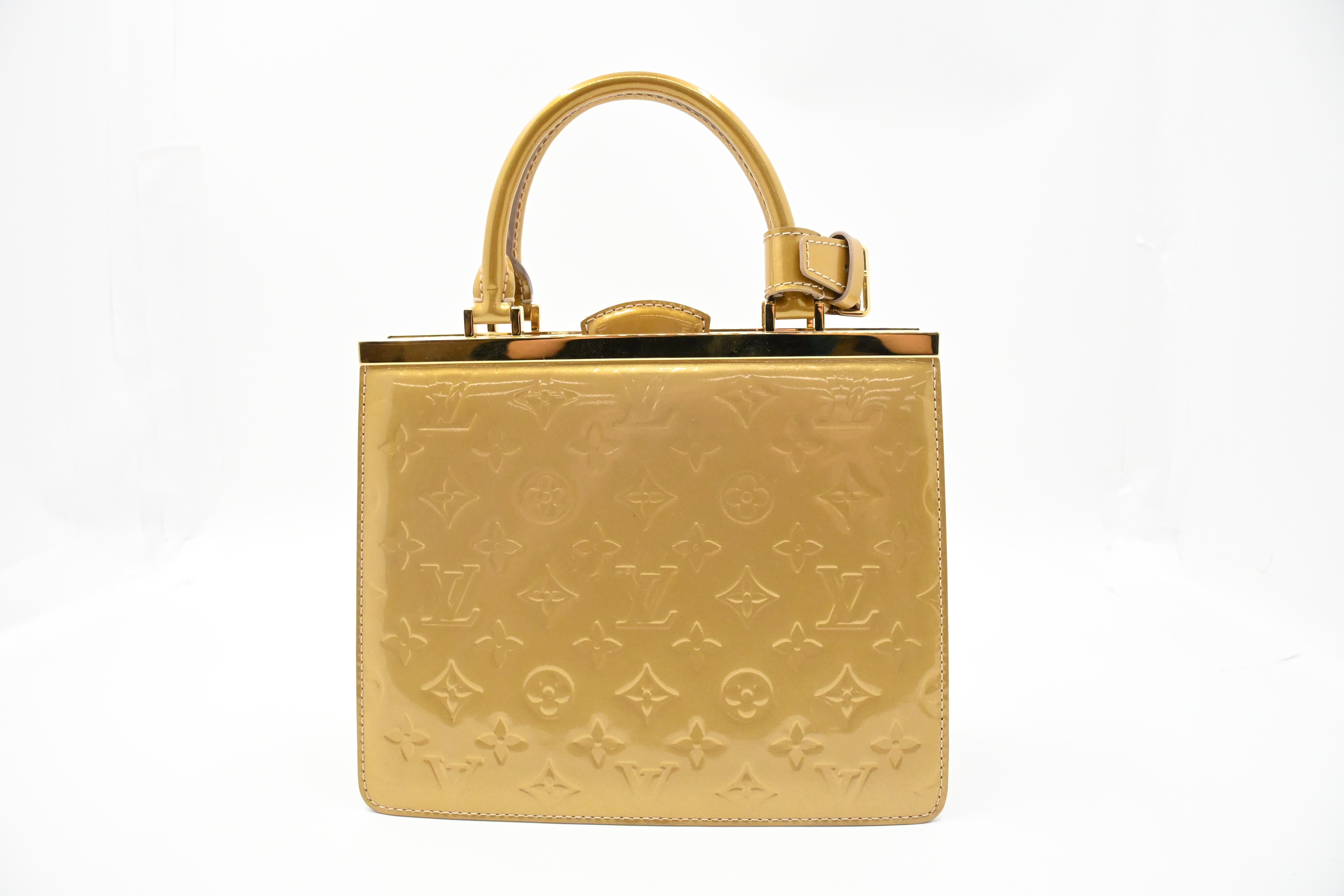Louis Vuitton Deesse PM in Gold Vernis Leather – Weekly Lux Drop