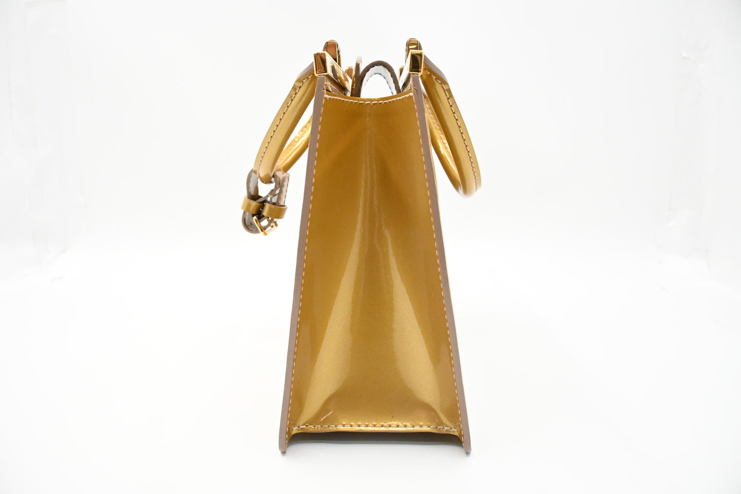 Louis Vuitton Deesse PM in Gold Vernis Leather