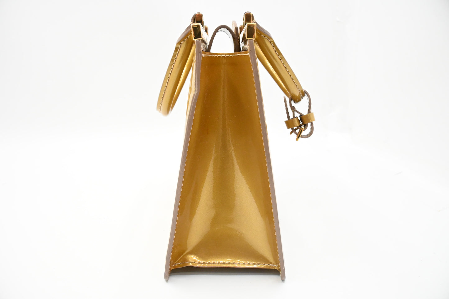 Louis Vuitton Deesse PM in Gold Vernis Leather