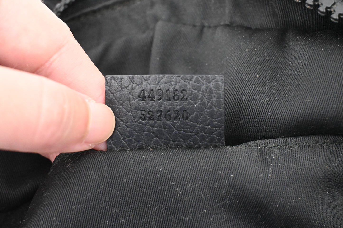 Gucci Waist Bag in Black GG Canvas