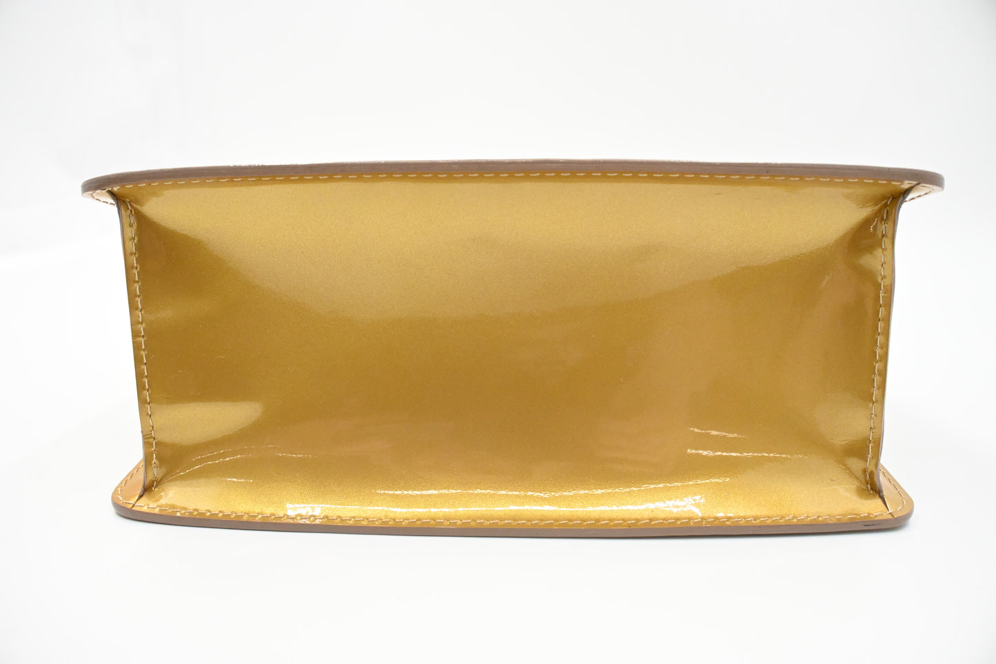 Louis Vuitton Deesse PM in Gold Vernis Leather