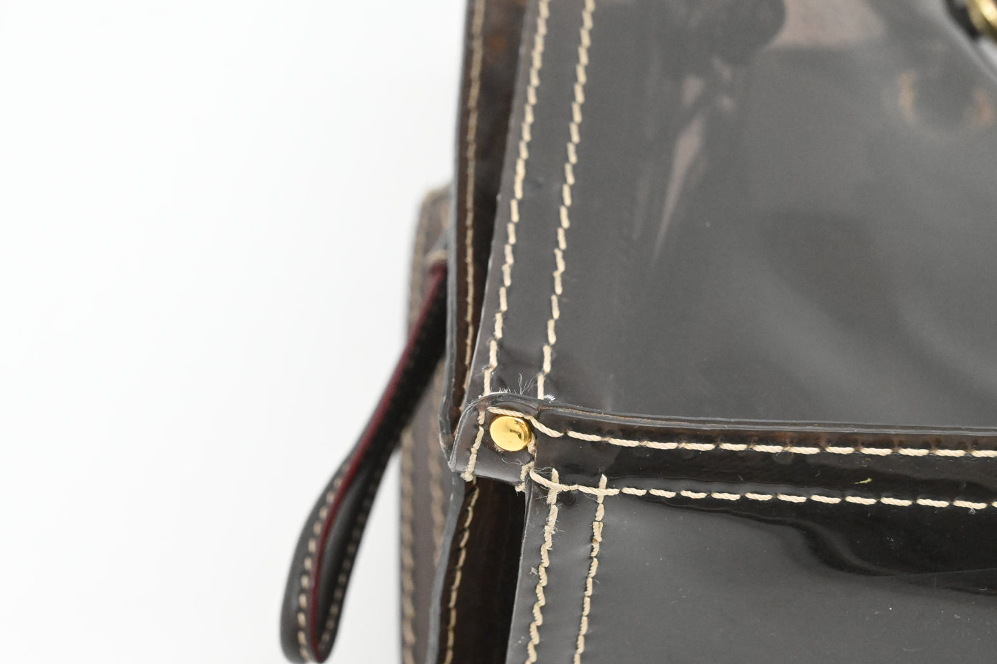 Loewe Shoulder Bag in Brown Clear Vinyl