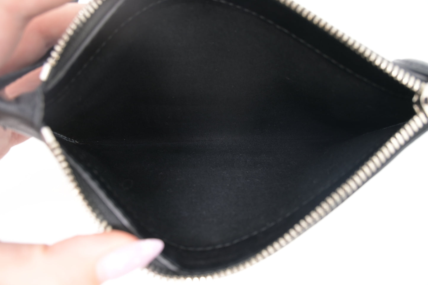 Balenciaga Navy Cabas Small Tote in Blue Coated Canvas