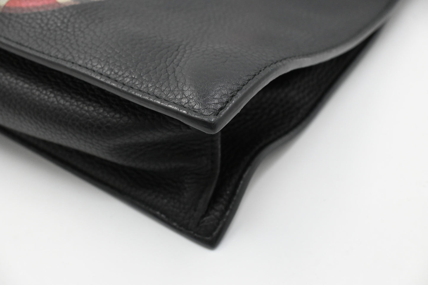 Gucci King Snake Tote in Black Leather
