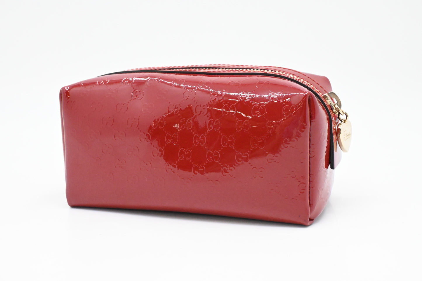 Gucci Pouch in Red Patent Leather